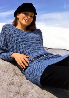 пуловер вязание спицами