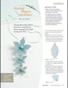 Красивые цветы для колье