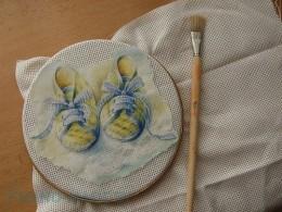 Декупаж на канве.Мастер-класс