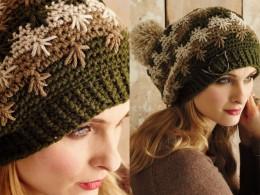 Объемная шапка 2014