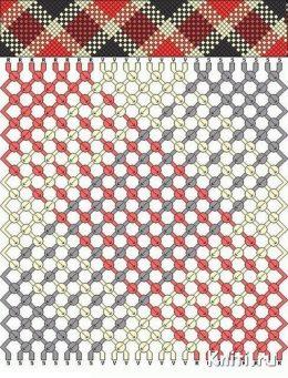 Фенечки из бисера схема бисер